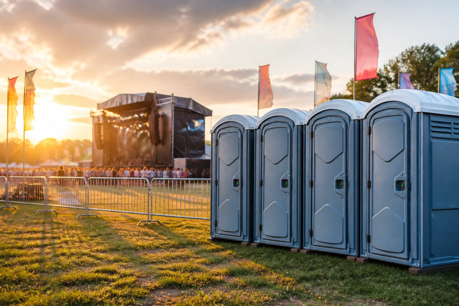 Portable restroom rental planning for Plain Dealing, LA